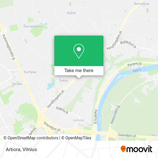 Arbora map