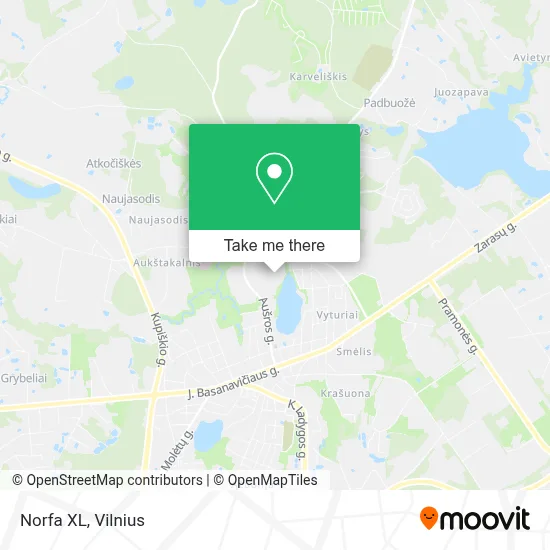 Norfa XL map