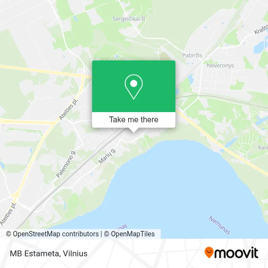 MB Estameta map