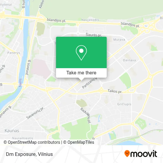 Dm Exposure map