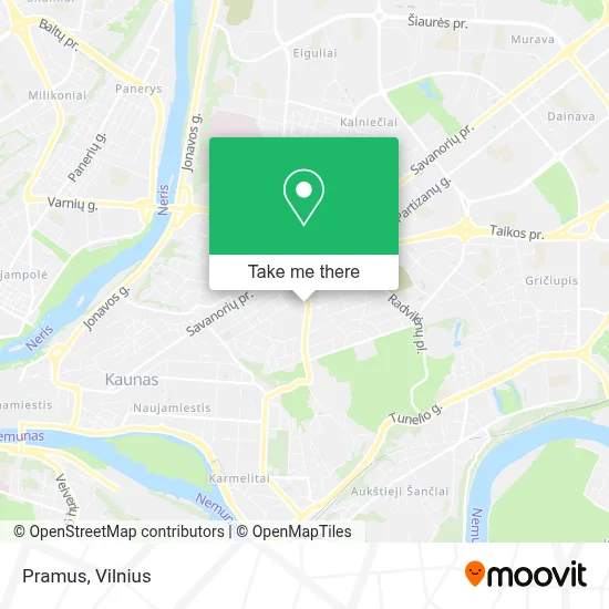 Pramus map