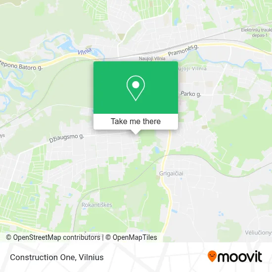 Construction One map