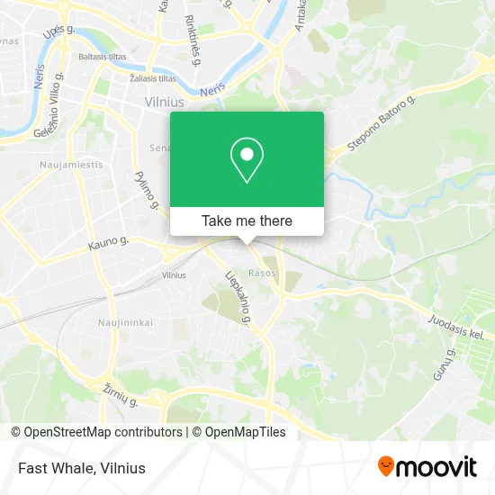 Fast Whale map