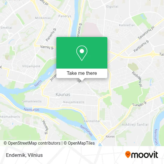 Endemik map