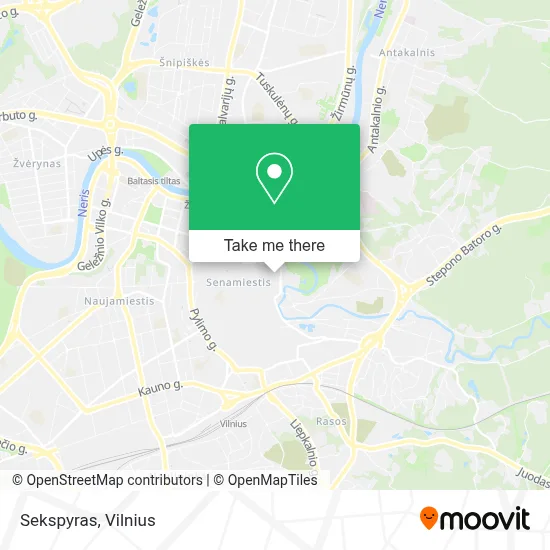 Sekspyras map