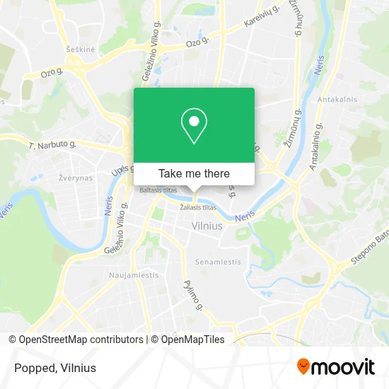 Popped map