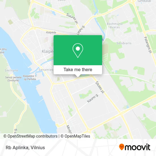 Rb Aplinka map