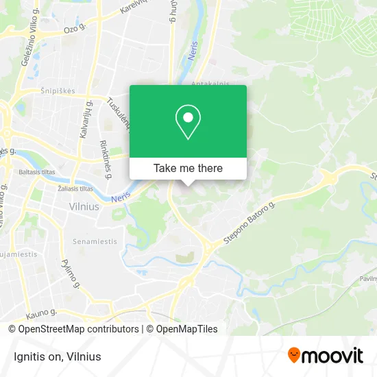 Ignitis on map