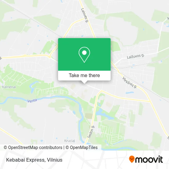 Kebabai Express map