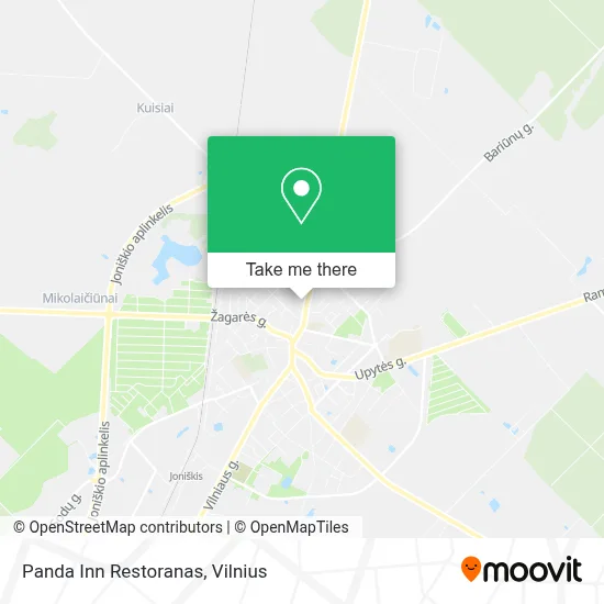 Panda Inn Restoranas map
