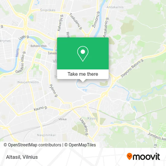 Altasil map