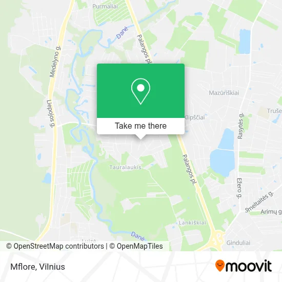 Mflore map
