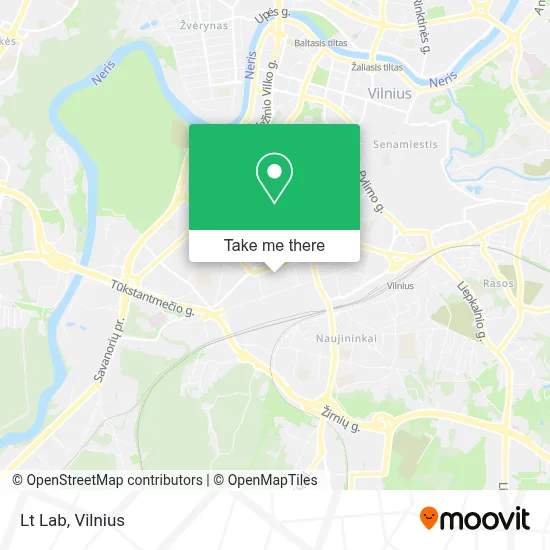 Lt Lab map