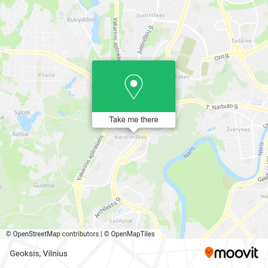 Geoksis map