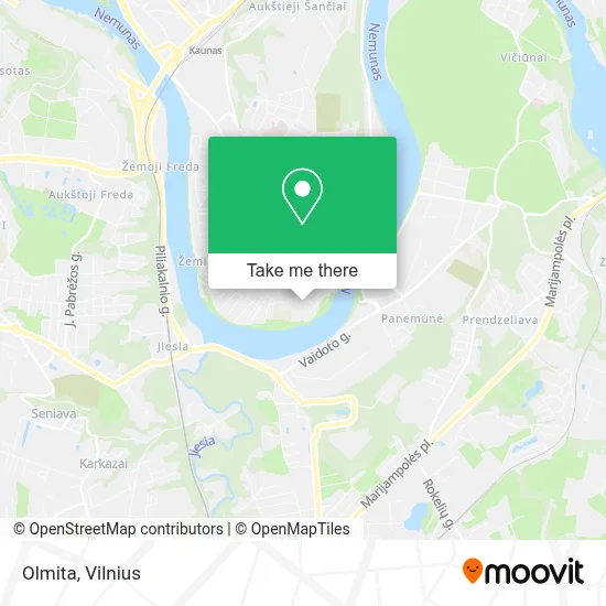 Olmita map