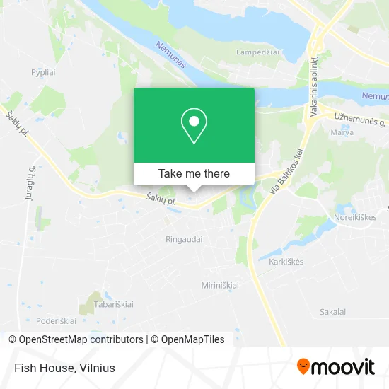 Fish House map