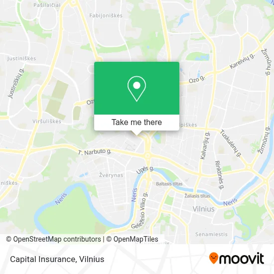 Capital Insurance map