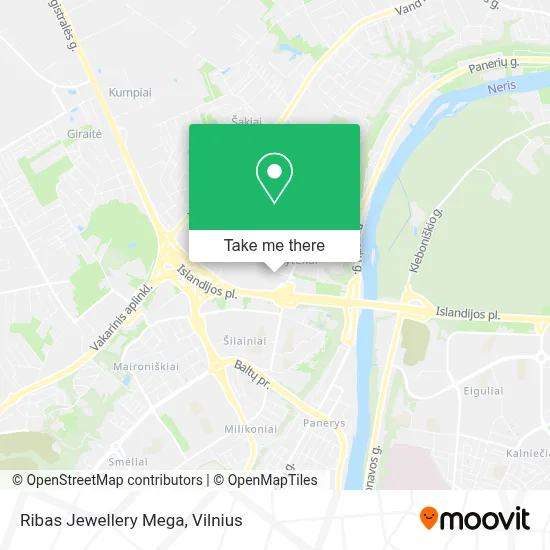 Ribas Jewellery Mega map