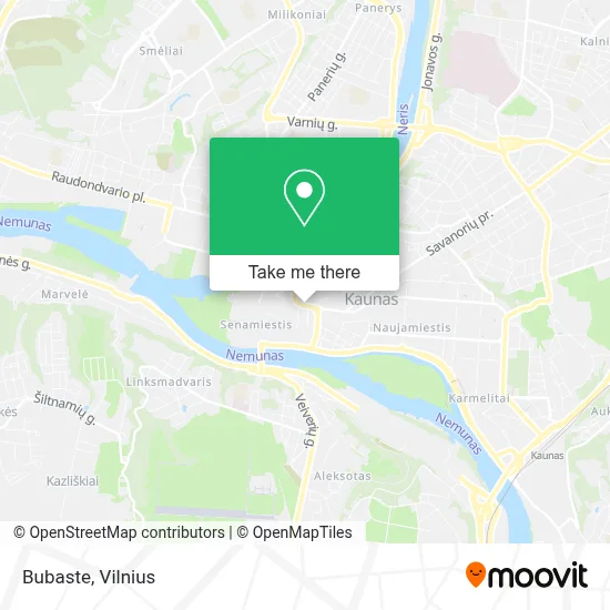 Bubaste map