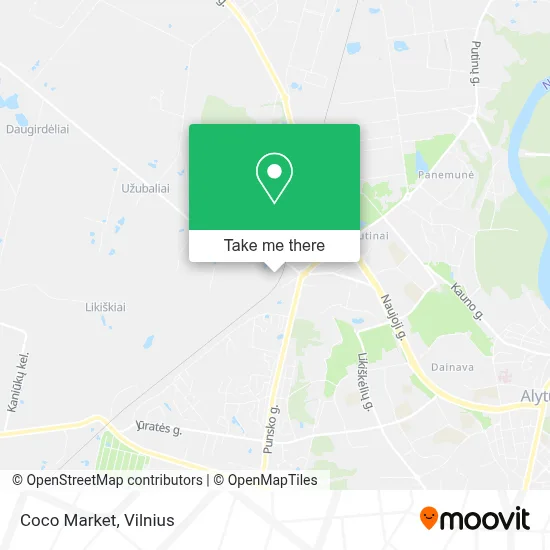 Coco Market map