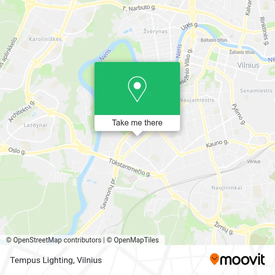 Tempus Lighting map
