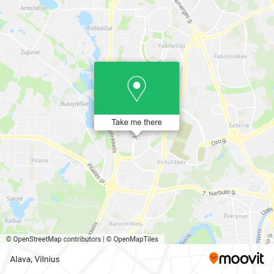 Alava map