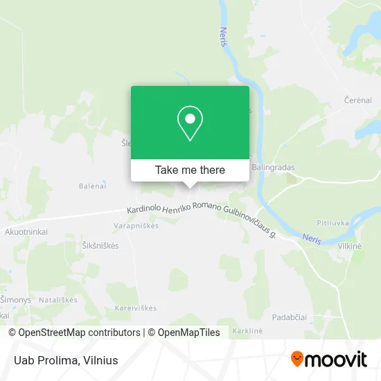 Uab Prolima map