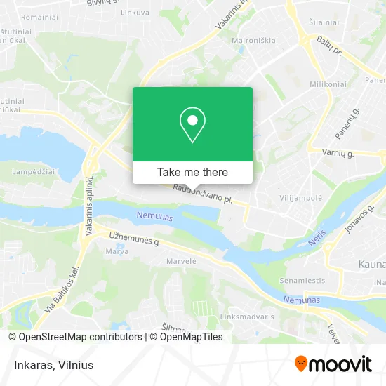 Inkaras map