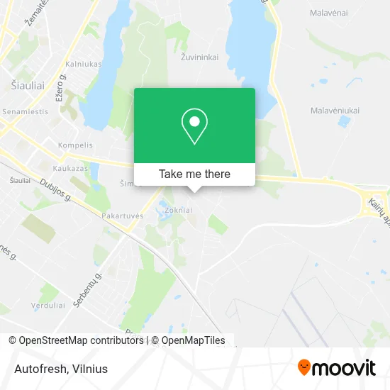 Autofresh map