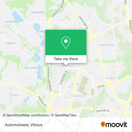 Automotoera map