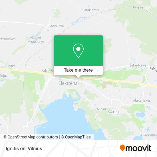 Ignitis on map