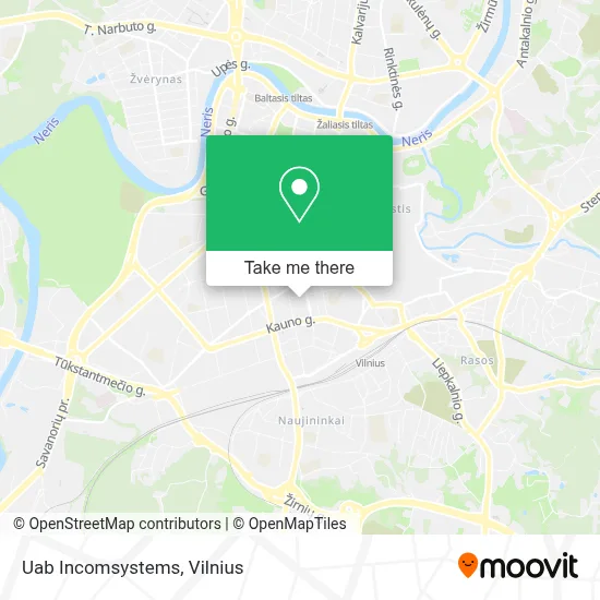 Uab Incomsystems map