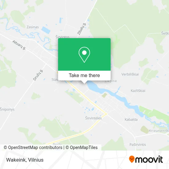 Wakeink map