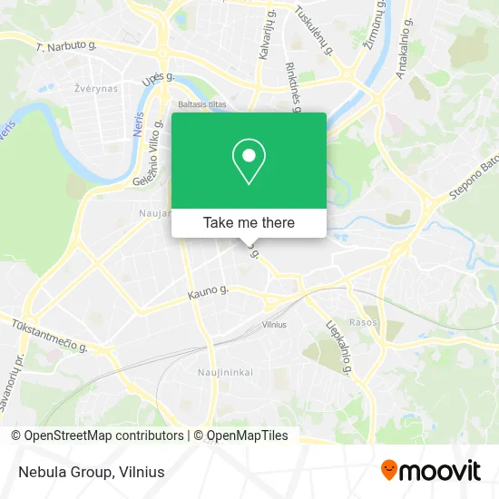 Nebula Group map