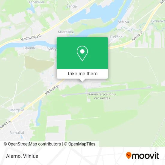 Alamo map