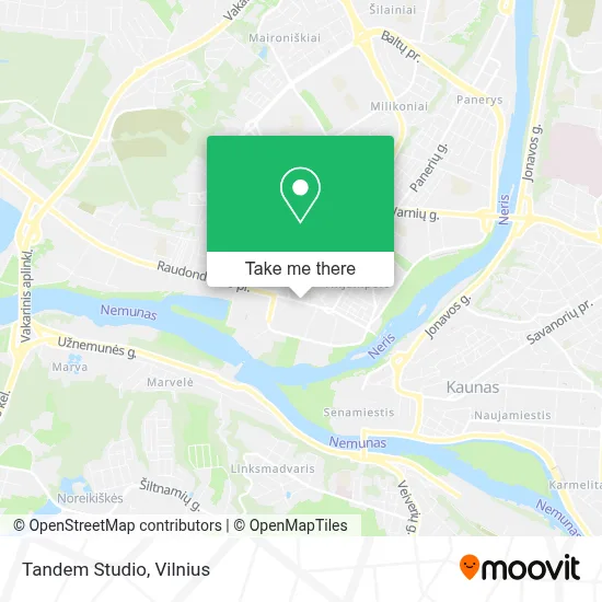 Tandem Studio map