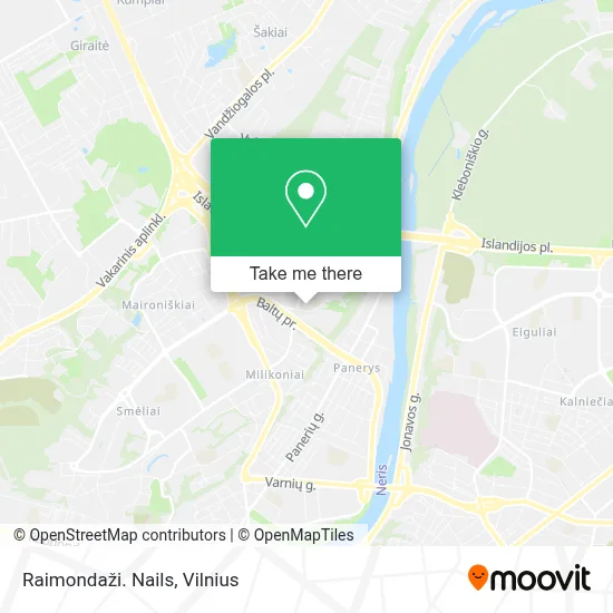 Raimondaži. Nails map