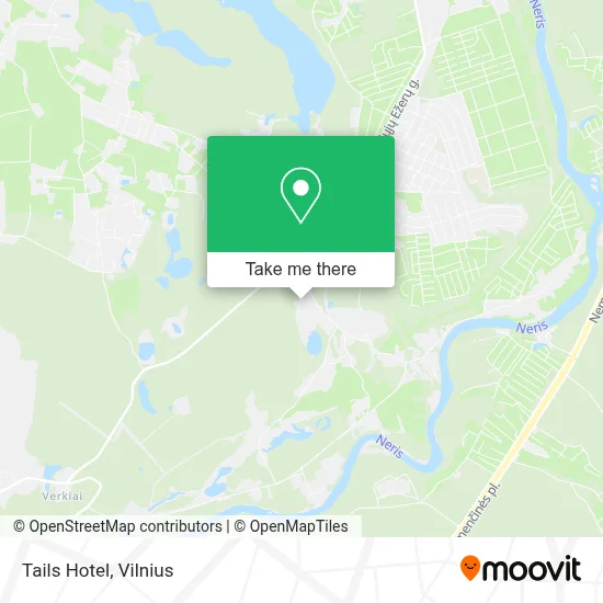 Tails Hotel map
