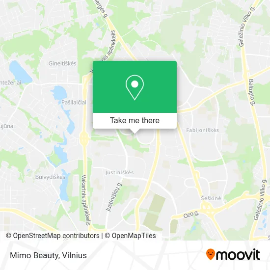 Mimo Beauty map