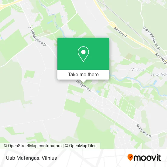 Uab Matengas map