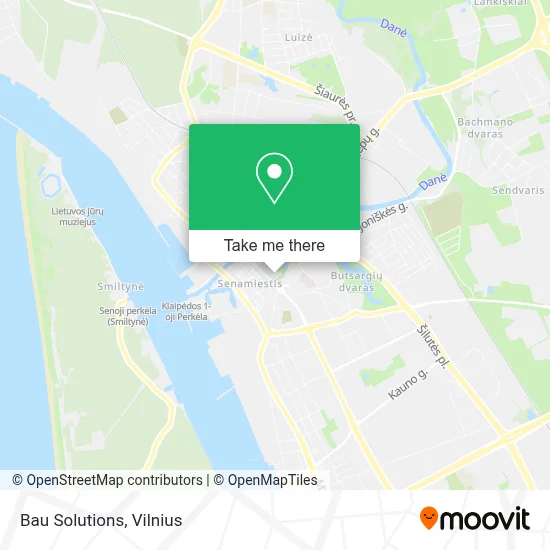 Bau Solutions map