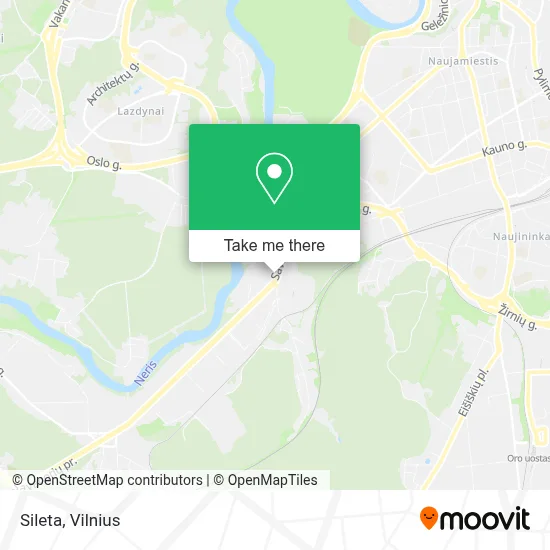 Sileta map