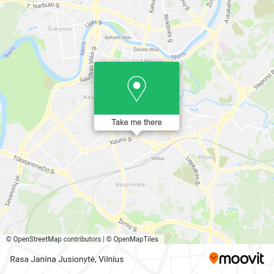 Rasa Janina Jusionytė map