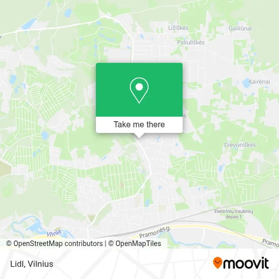 Lidl map