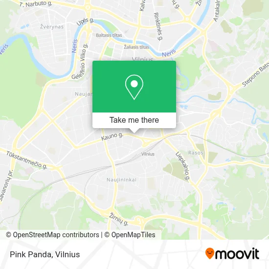 Pink Panda map