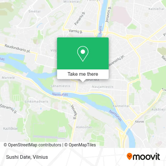 Sushi Date map