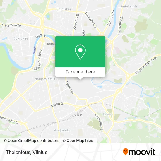 Thelonious map