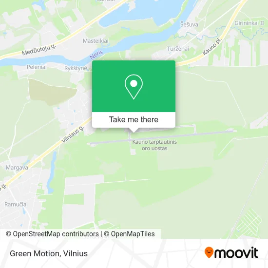 Green Motion map