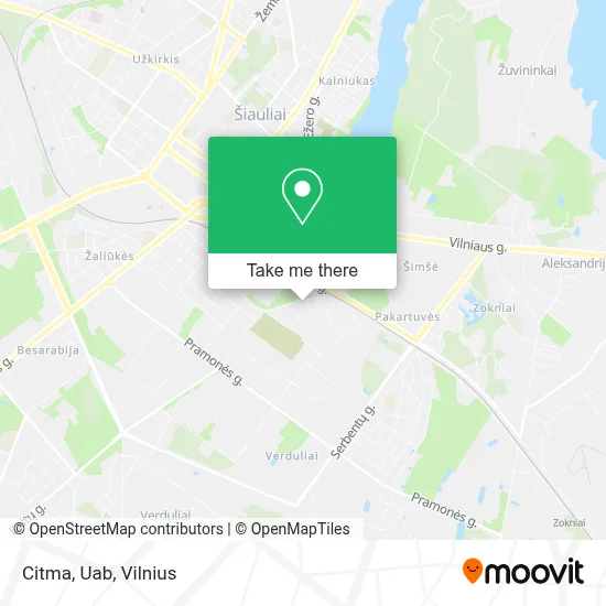Citma, Uab map
