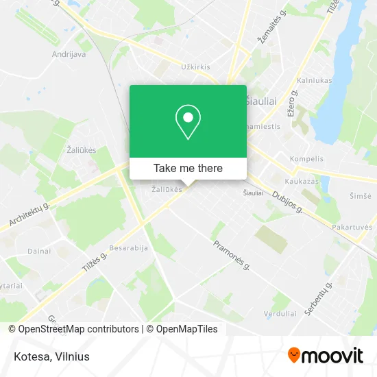 Kotesa map